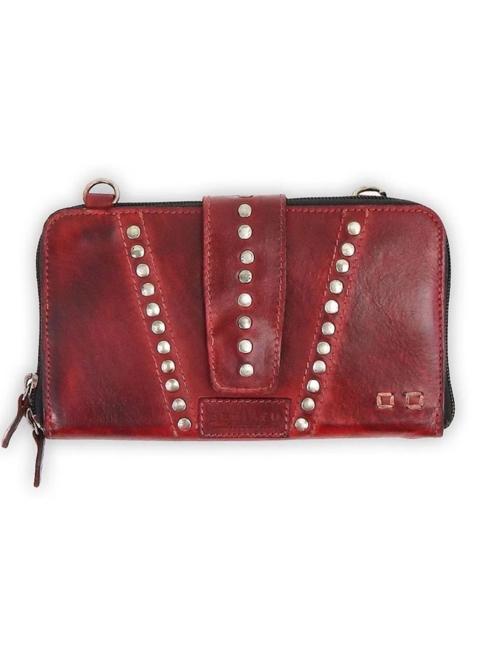 Bed Stu Flee Wallet in Red Dip Dye Like New!